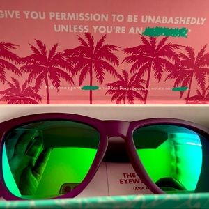 Goodr sunglasses- gardening with a kraken